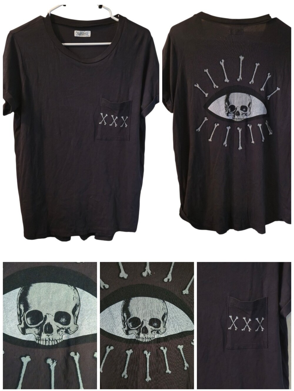 Lauren Moshi Eye Skull edda tee